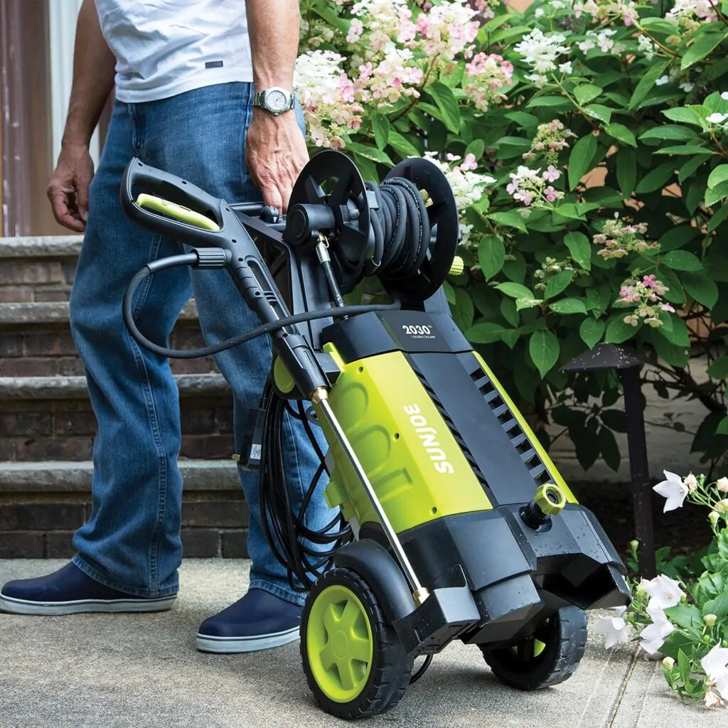 Sun Joe SPX3001 14.5 Amp Electric Pressure Washer with Hose Reel